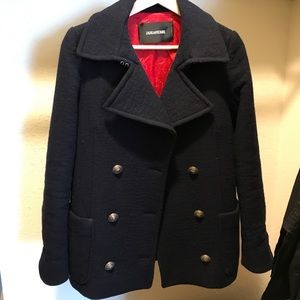 Zadig & Voltaire Double Breasted Coat